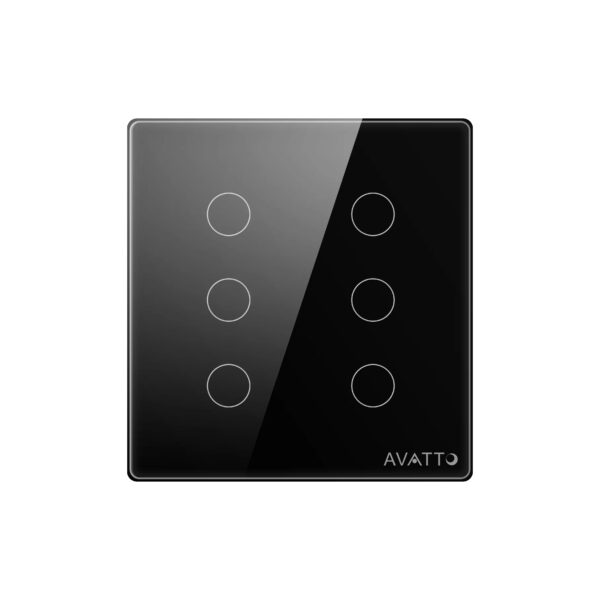 Switch Touch 6 Gang Zigbee - Wi-fi - Image 2